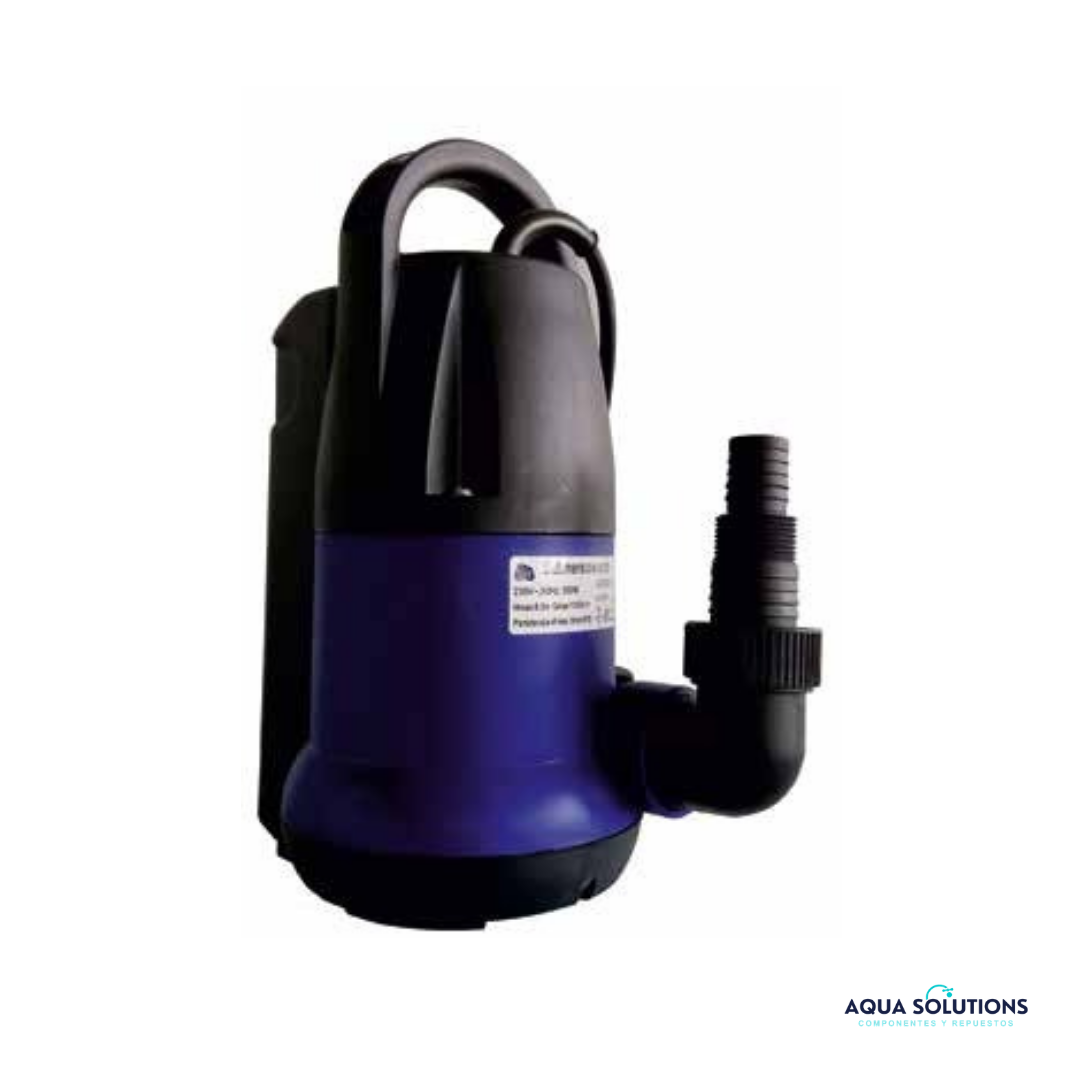 BOMBA SUMERGIBLE AGUAS SUCIAS GUT MOD. AUTO GKS-751 PW 1 CV (BOYA INTERIOR)