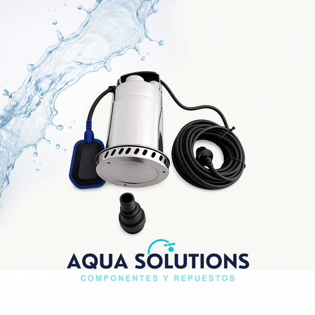 BOMBA SUMERGIBLE DE ACHIQUE PARA AGUAS LIMPIAS GUT SERIE GKS INOX
