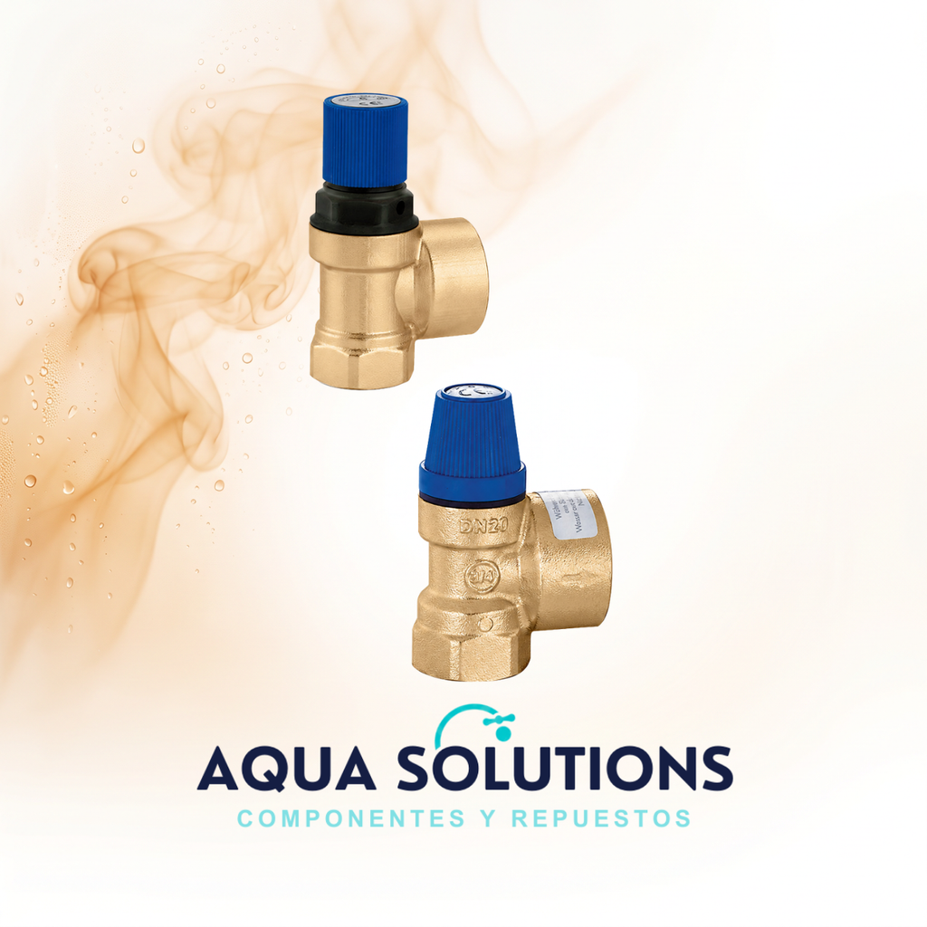 VÁLVULA DE SEGURIDAD ACS CALEFFI SERIE 531 DE 4 a 10 bar