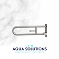 BARRA ABATIBLE ACERO INOX SATINADO 800MM GUT MOD. GIF406
