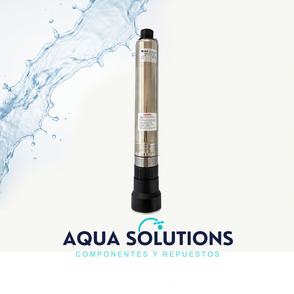BOMBA SUMERGIBLE 4” PARA POZO AGUAS LIMPIAS GUT SERIE COM-05