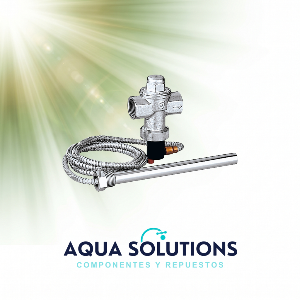 VÁLVULA DE SEGURIDAD TÉRMICA BIOMASA CALEFFI 3/4H-H SERIE 543