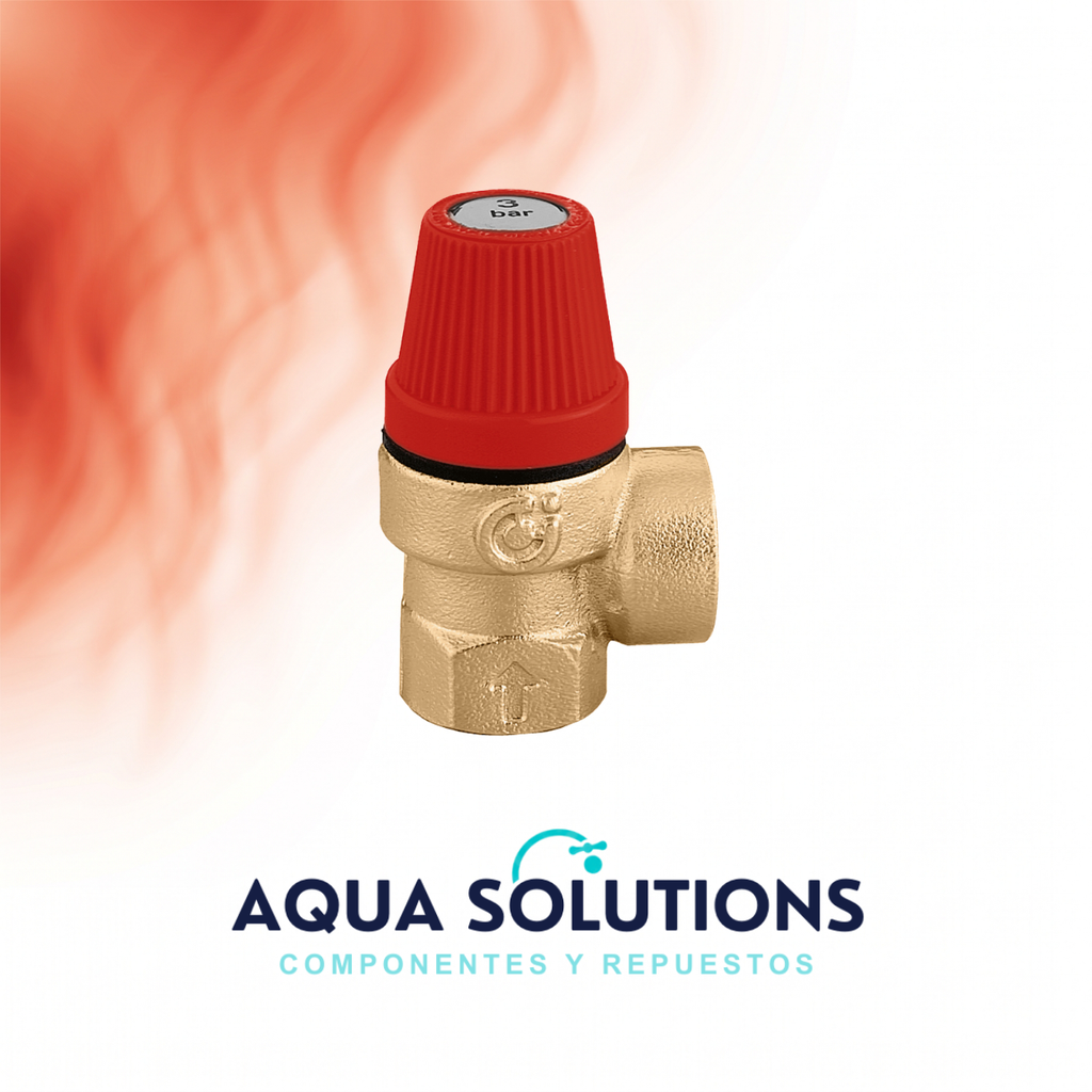 VÁLVULA SEGURIDAD CALEFACIÓN CALEFFI SERIE 311