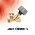 VÁLVULA DE EQUILIBRADO CALEFFI CON TOMAS DE MEDICIÓN Y VENTURI SERIE 130