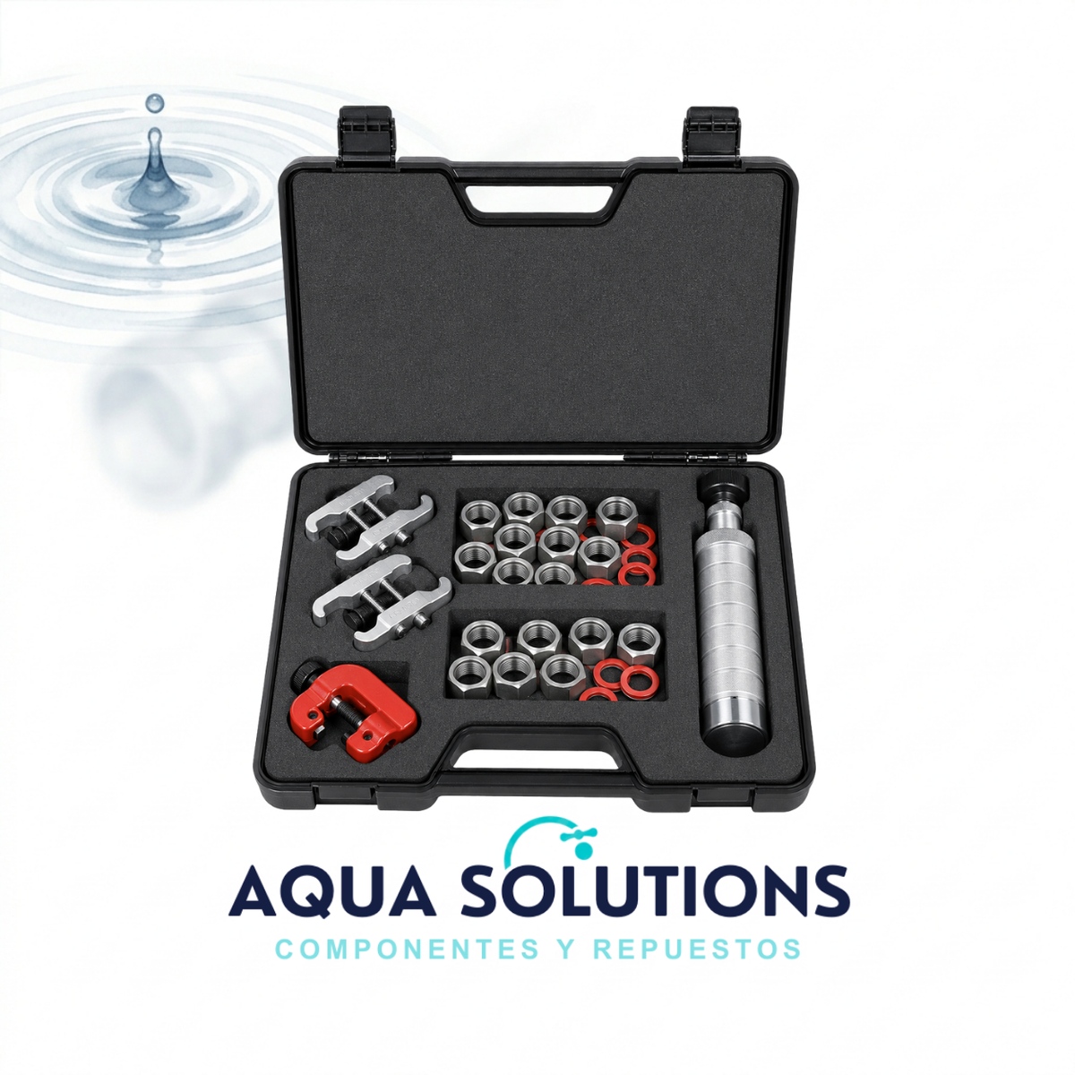 KIT INSTALACION AGUA COMPLETO. MOD. DRVGKITPLUS
