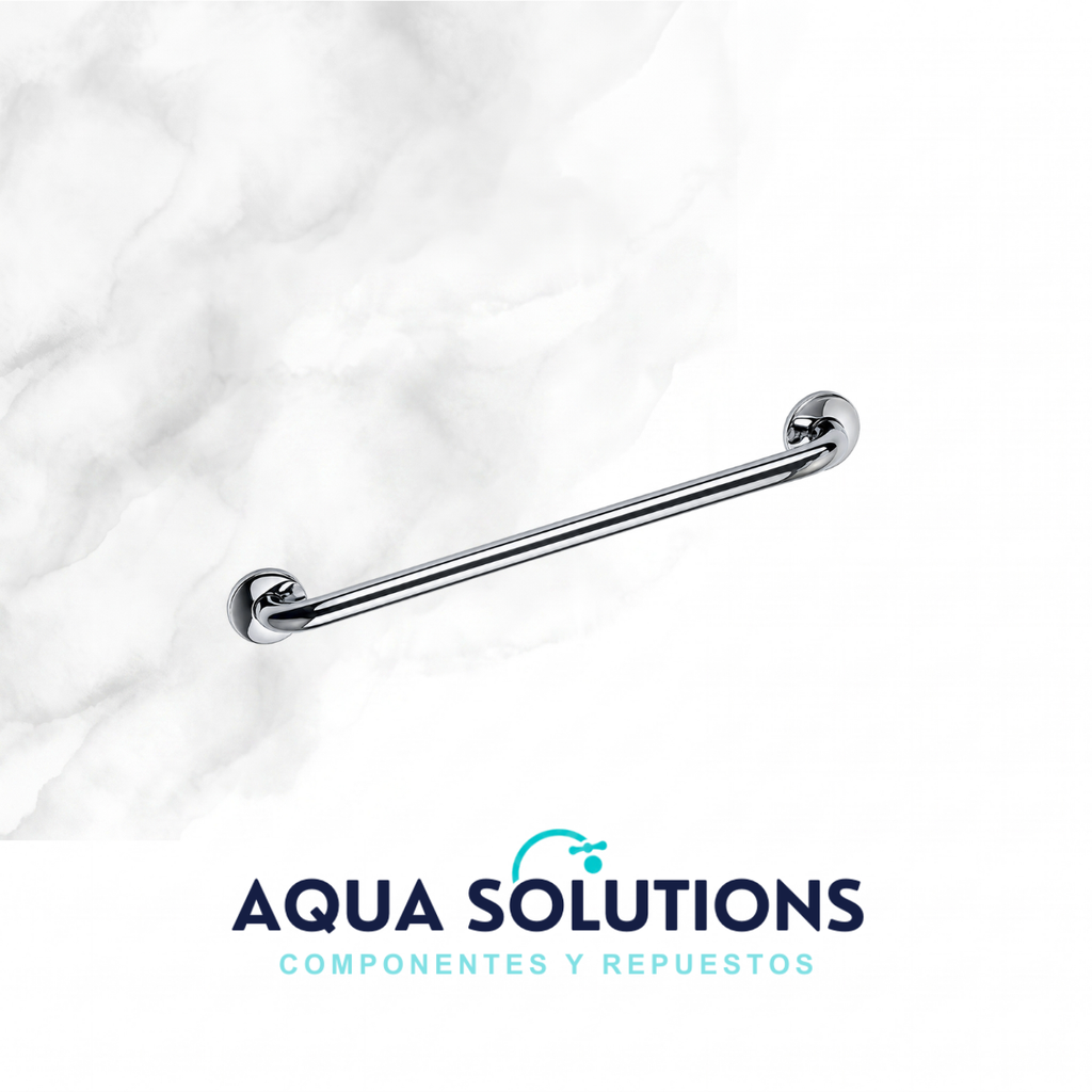 BARRA RECTA DE APOYO ACERO INOX SATINADO 30-45-60CM GUT SERIE GIF